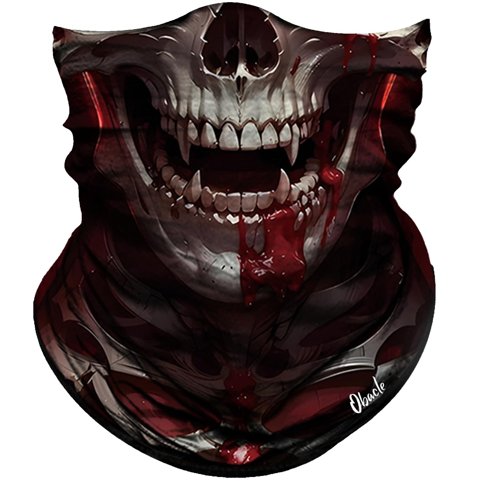 Obacle Skull Face Mask for Dust Wind Sun Protection Men Women Motorcycle Riding