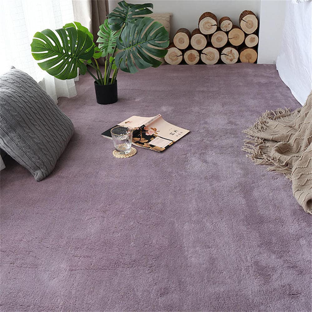 Tapis salon moderne antidérapant LUNEZY facile à nettoyer pour chambre