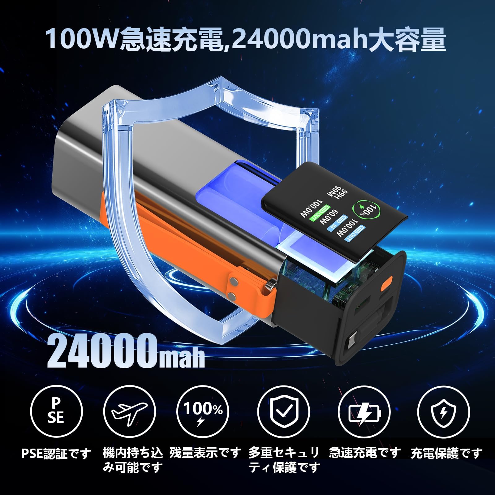 Amazon.co.jp: 140W 27000mAh大容量 高出力 switch ノートパソコン