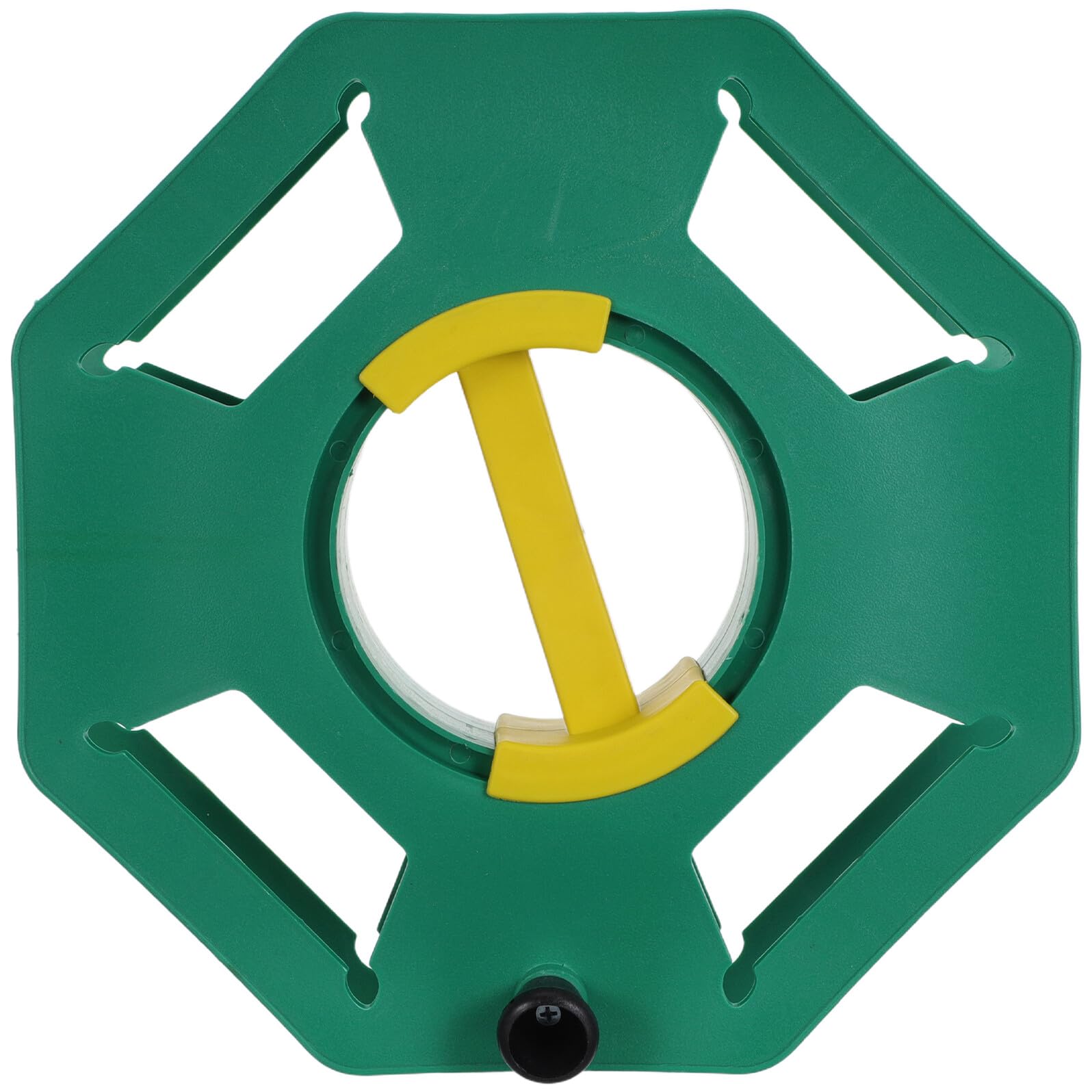 Rallonge électrique enrouleur de câble plastique vert bobine manuelle compacte