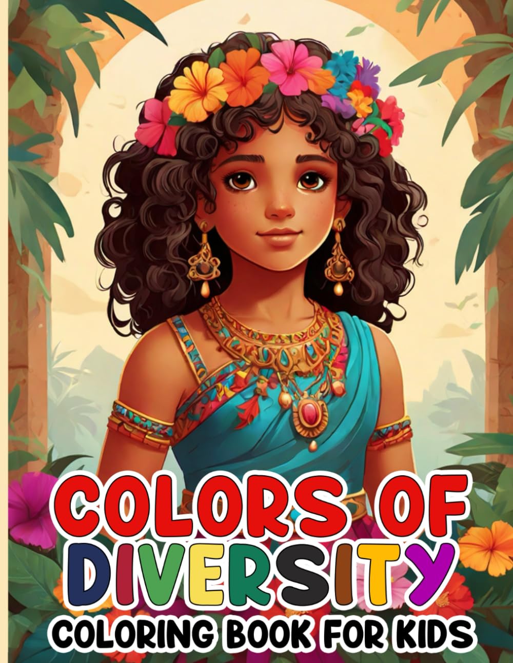 Colors of Diversity Coloring Book for Kids - Age 4 to 12: Celebrate Unity in Diversity: A Coloring Adventure for Kids