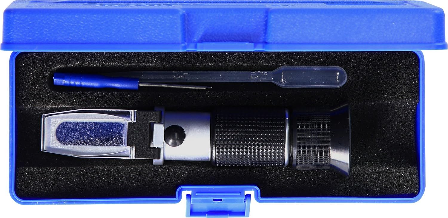 BRILLIANT TOOLS BT536010 Réfractomètre [Powered by KS TOOLS]