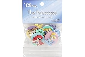 Disney Princess Buttons Assortment - Princess Jibbitz