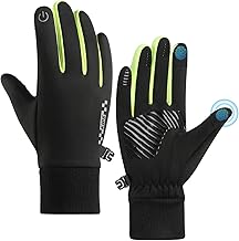 Long Keeper Children's Cycling Gloves – Children's Winter Gloves Cycling Gloves Touch Non-Slip Warm Sports Gloves Full Finger for Boys Girls