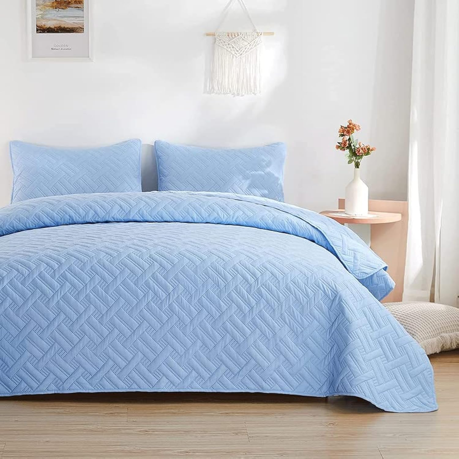 King Size Cotton Quilted Bed Cover - BSB HOME -14
