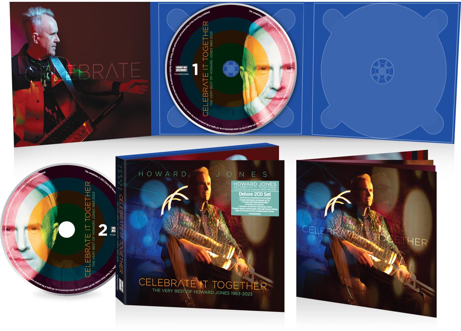 Celebrate It Together - The Very Best Of Howard Jones 1983-2023 (2cd Digipak)
