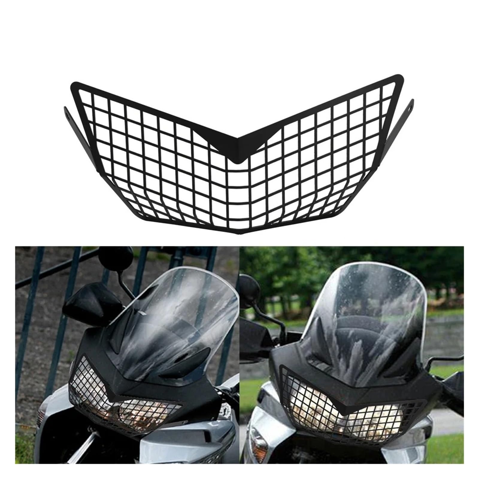 Scheinwerfer Abdeckung Für Varadero XL1000V XL 1000 V 1000V XL1000 2003-2013 Motorrad Scheinwerfer Licht Schutz Abdeckung Mesh Grill Scheinwerferabdeckungen