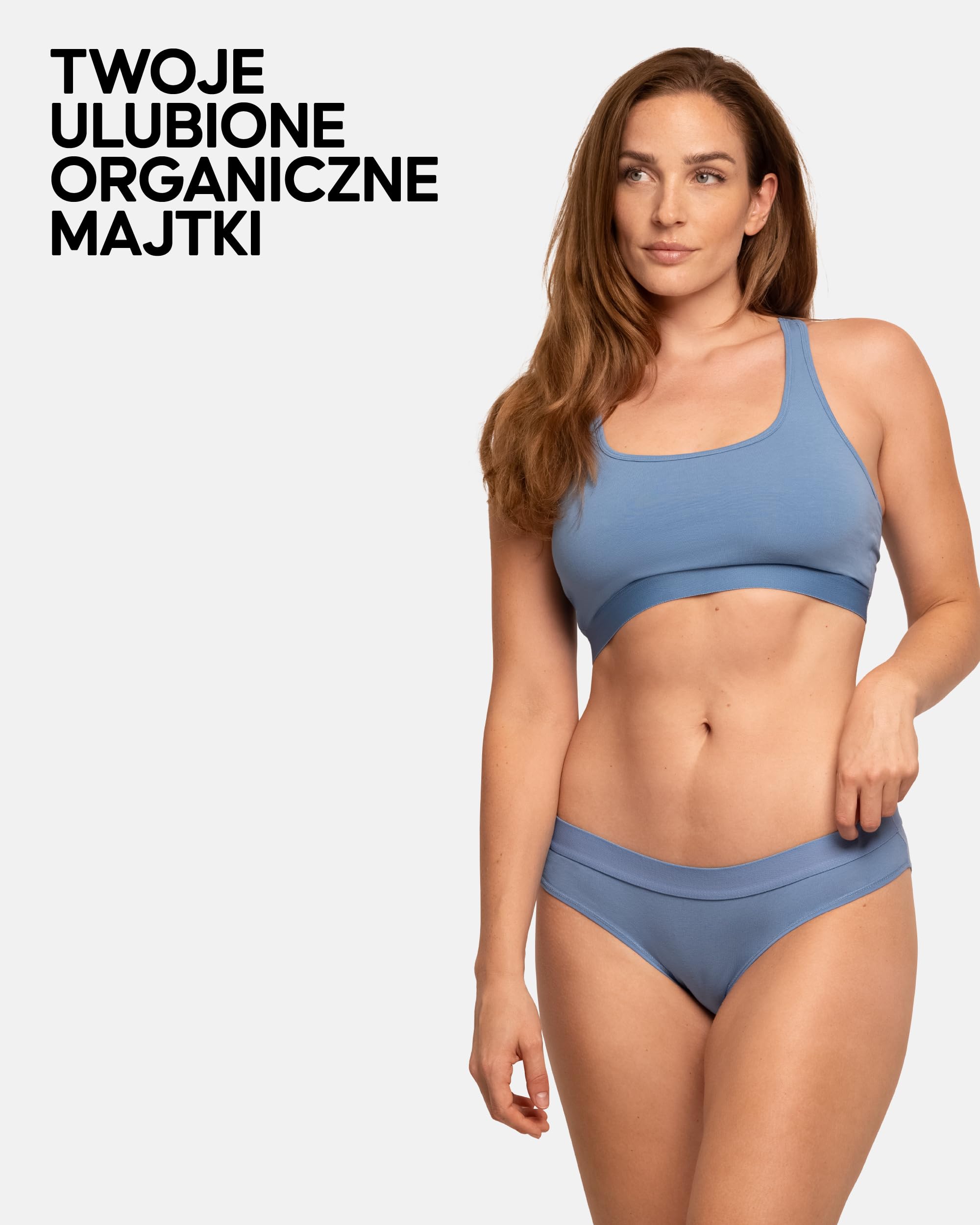 DANISH ENDURANCE Majtki Damskie Bawełniane, Organiczne Materiały, Wielokolorowe, 6-PACK