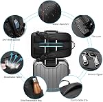Vacuum Backpack Travel with Pump Vacuum Seal Compression Backpack for Airplane Carry On Backpack Airbag 60L Expandable