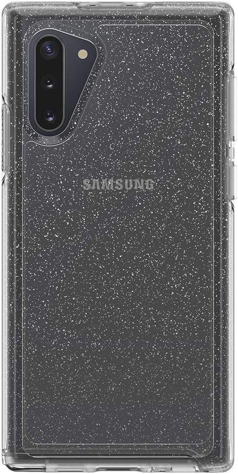 OtterBox Symmetry Clear Series Case for Samsung Galaxy Note10 - Stardust (Silver Flake/Clear) - Image 2