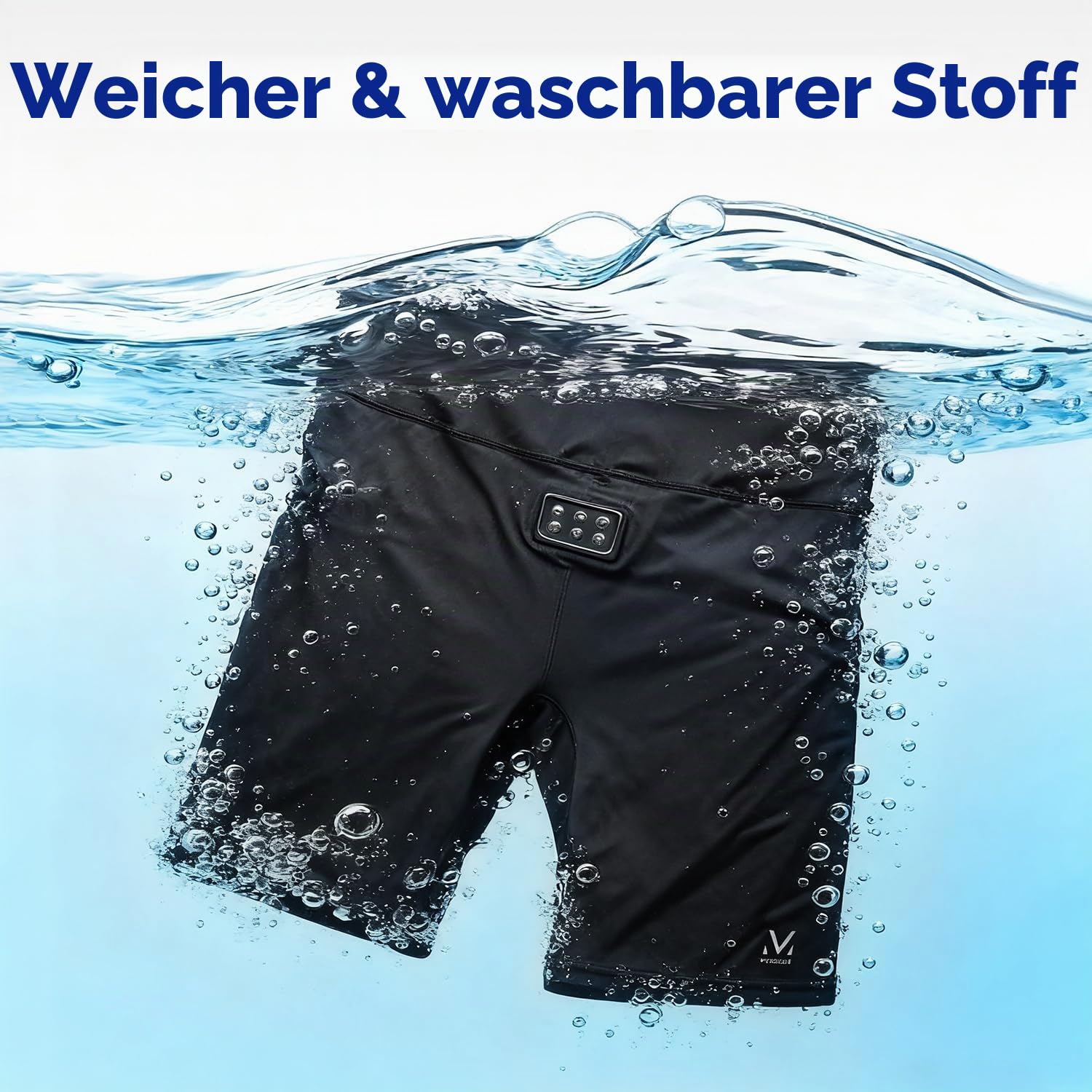 MEGELIN EMS-Toning-Shorts, Tiefenmuskelaktivierung zur Wiederherstellung der Hüft- und Beckenfunktion für Frauen zu Hause, sichtbare Ergebnisse in 2–4 Wochen, schwarz
