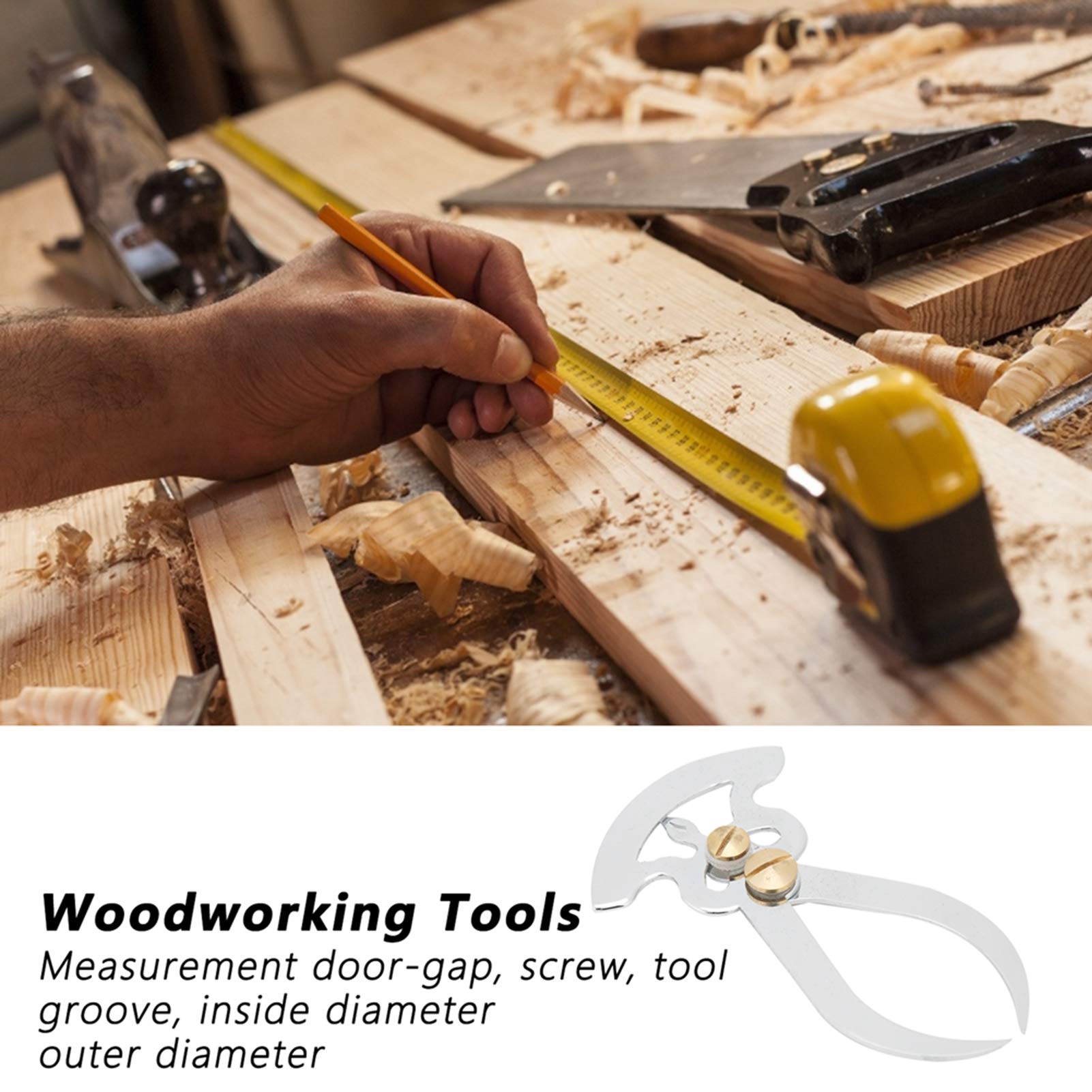 Internal External Diameter Measurement Ruler, Feeler Gauge, Stainless Steel Internal External Diameter Measurement, and Ignition Tools