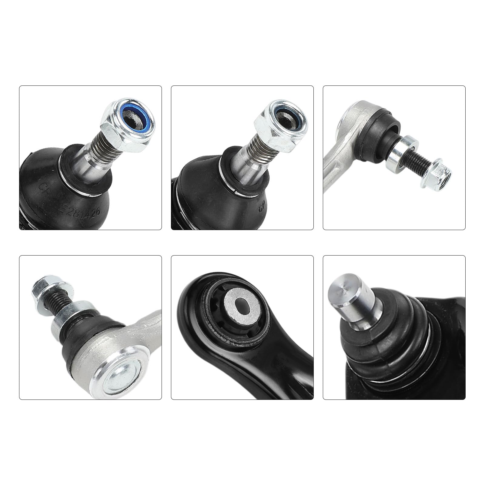 Frankberg 2 bras de suspension + 2 biellettes de barre stabilisatrice