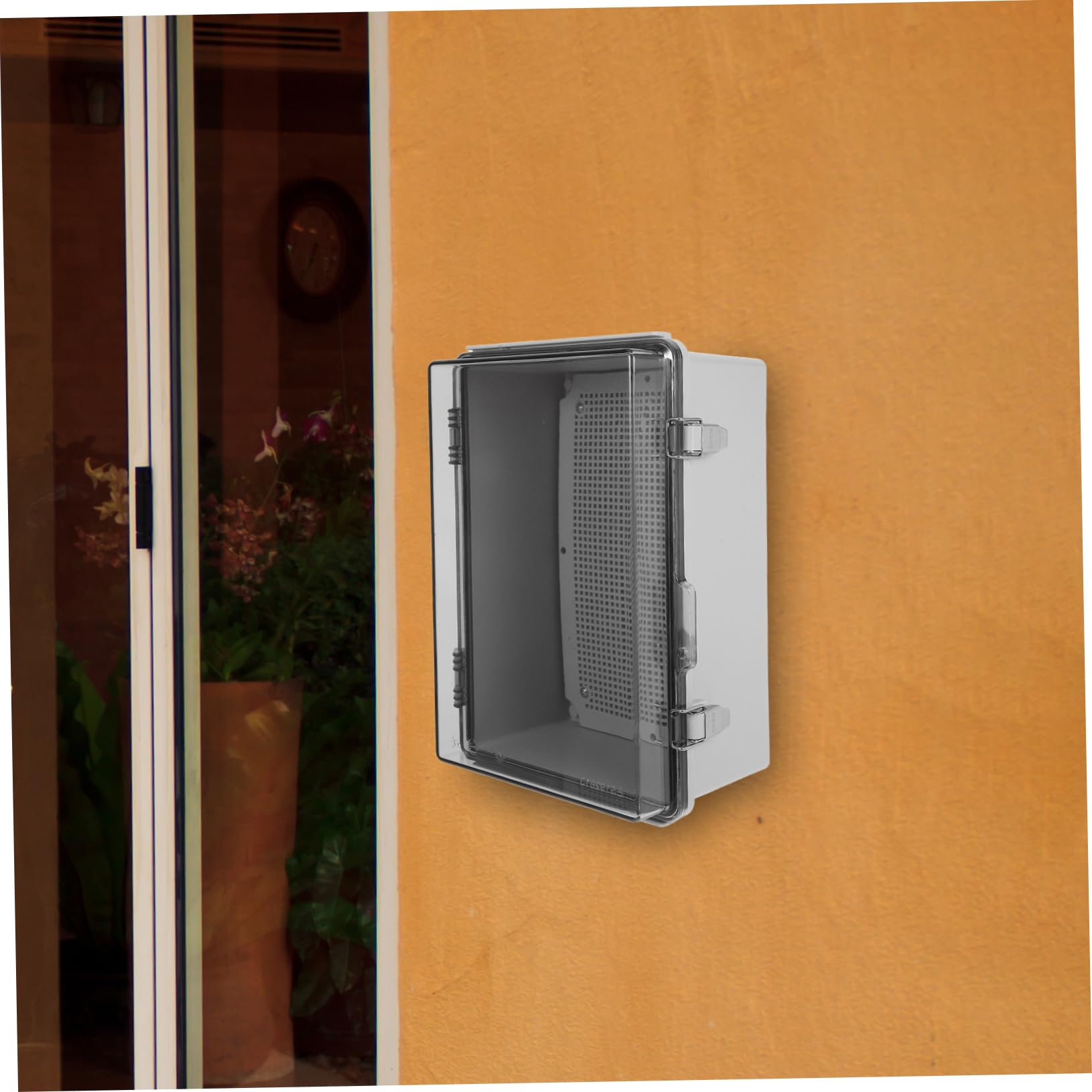 Ip67 Wetterfester Elektroinstallationskasten aus Abs mit Montageplatte