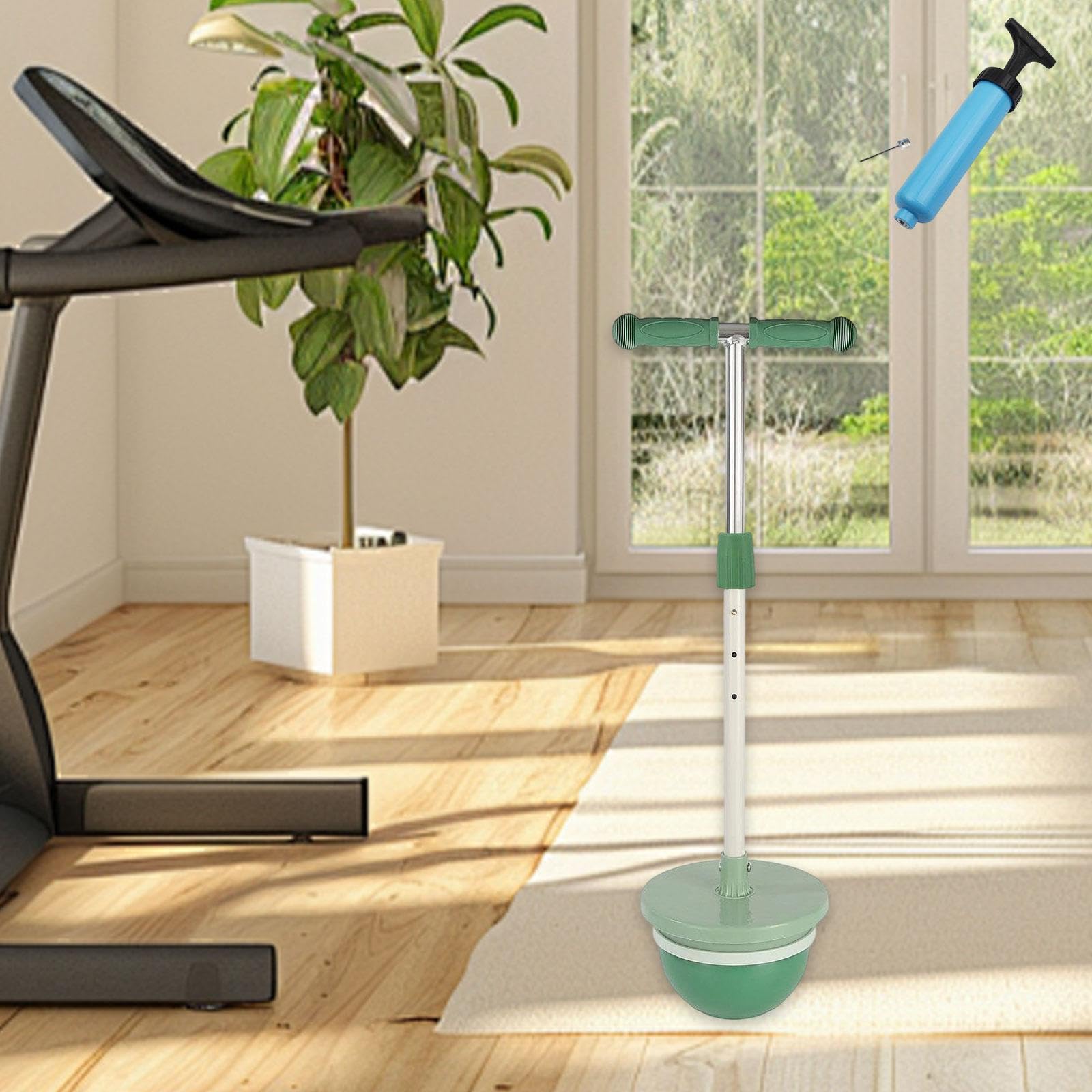 Milageto Saltador para niños con asa, Creativo y Adorable, Antideslizante, Juguete de Salto para Juegos, Fitness, Entrenamiento al Libre en