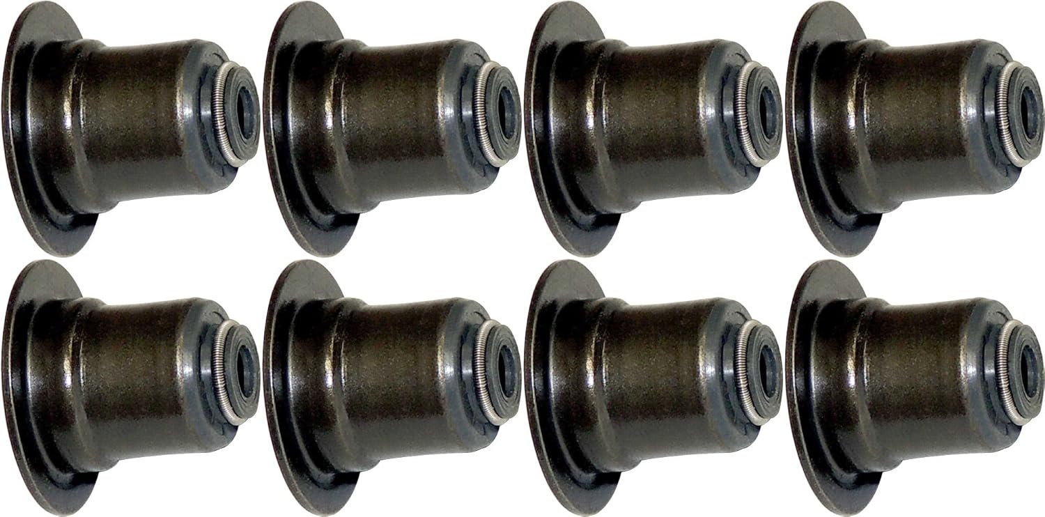 APDTY 170913x8 Engine Valve Spring Seat Seals; Set Of 8; Compatible With Various 2.4L L4 200, Cherokee, 500X, Compass, Dart, Renegade, ProMaster City Models; Replaces 5047453AA