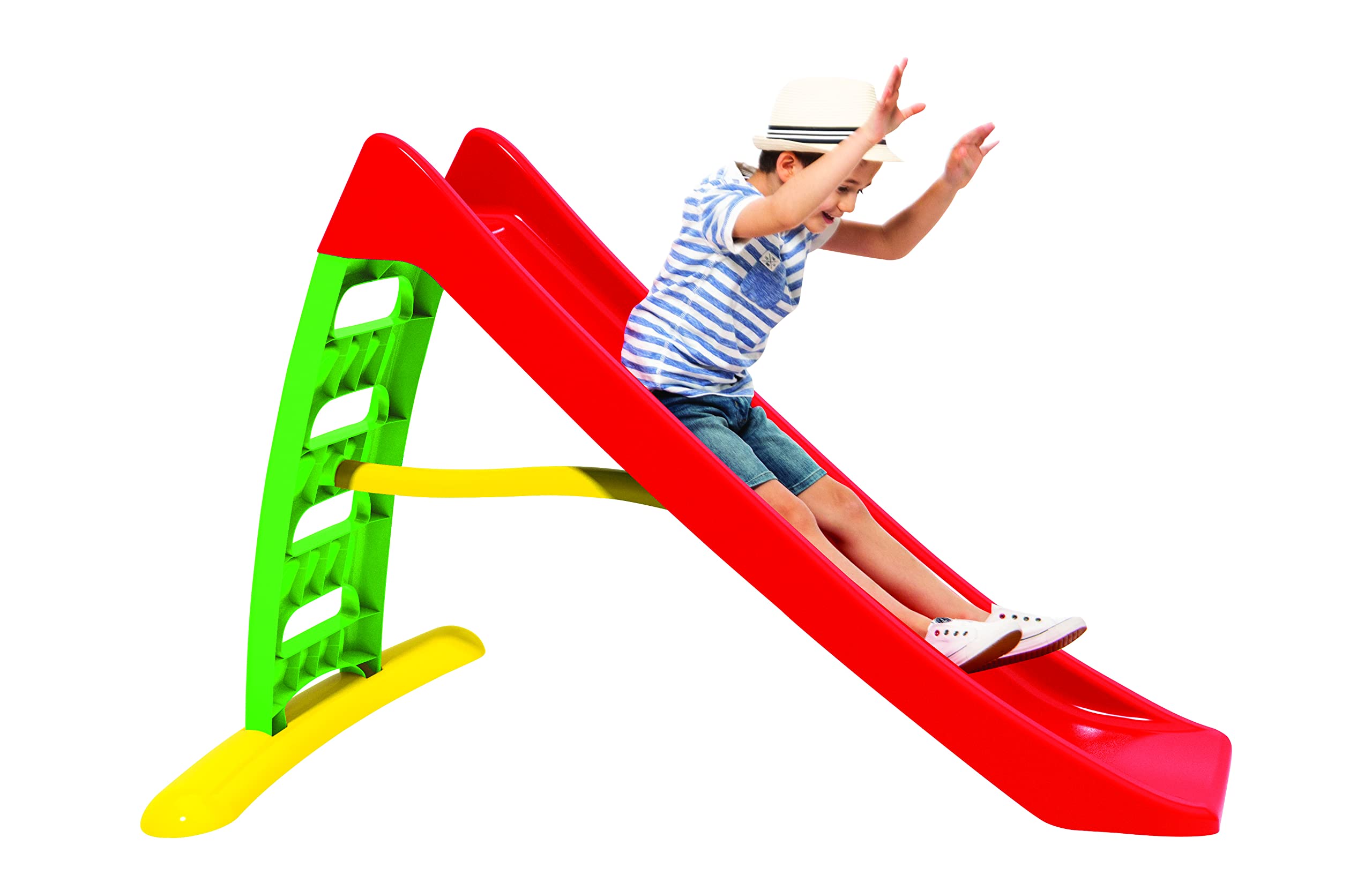 Rutsche Wasserrutsche Kinder Spielzeug 2in1 rot 170 cm