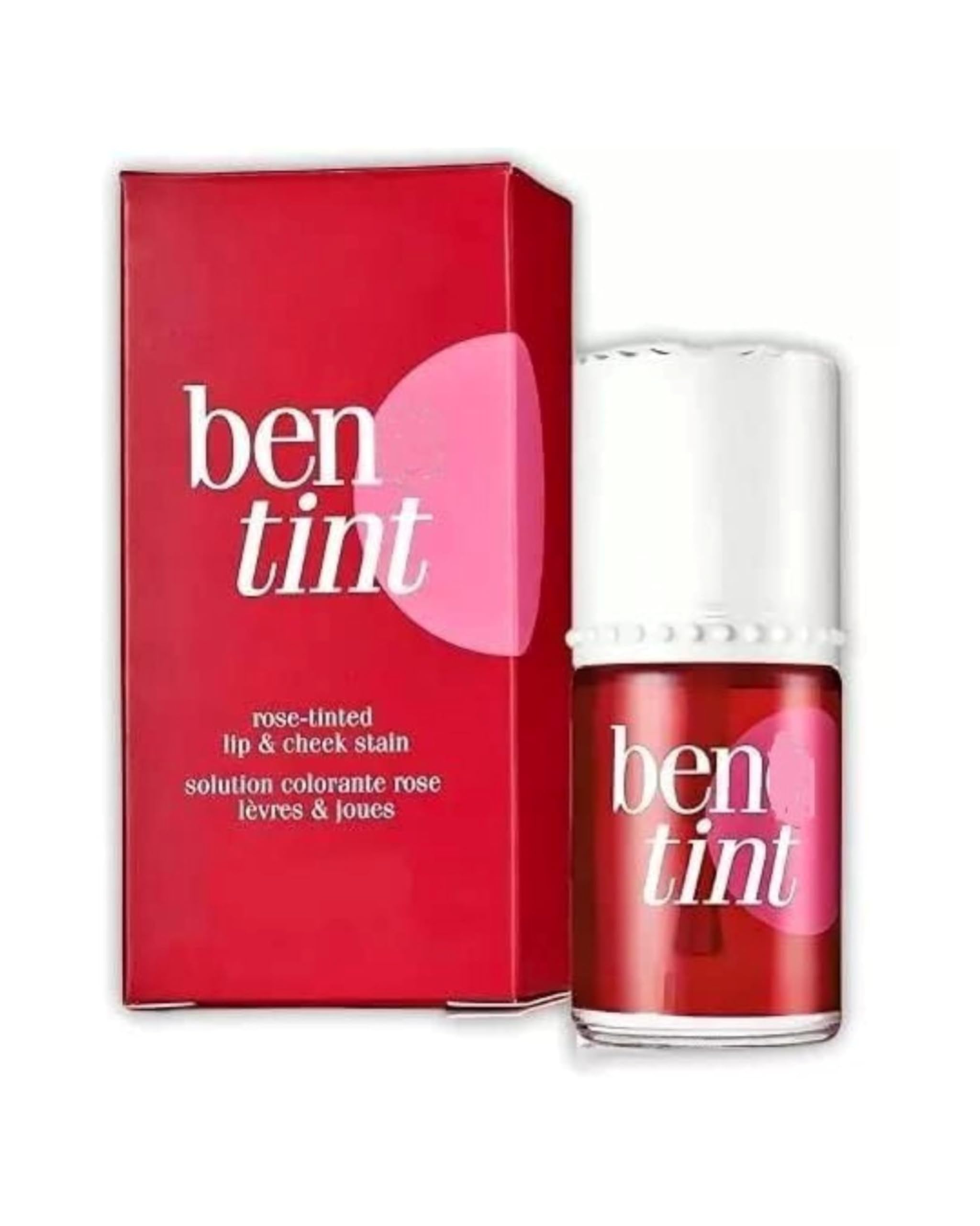 Bene Tint Rose-Tinted Lip & Cheek Stain, Multi-Use for Lips Eyes Cheeks, Easy to Blend-image-36