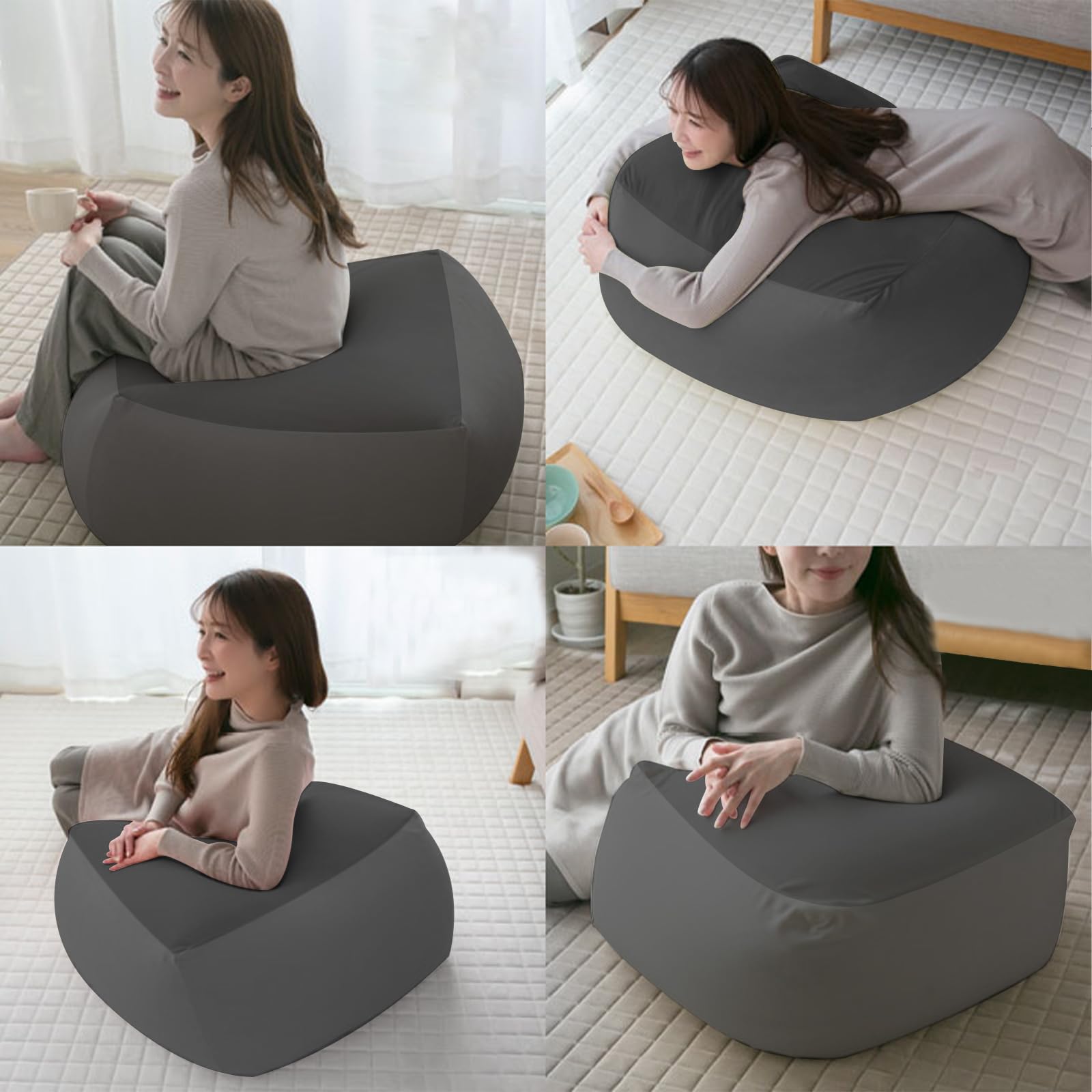 Amazon.co.jp: JPJieAnXin ビーズクッション 50*50*32cm 怠け者 Amazon.co.jp: JPJieAnXin ビーズクッション 50*50*32cm 怠け者