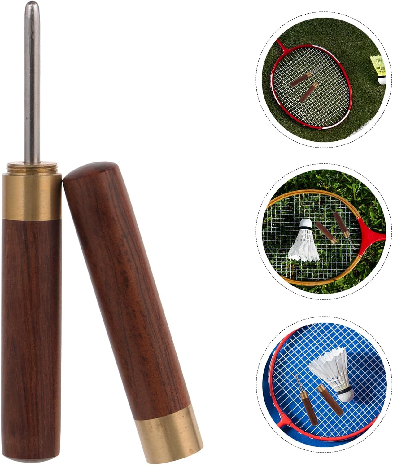 BESPORTBLE 2pcs Badminton Racket String Management Cone Awl for Racket Stringing Racket Stringing Tool Stringing