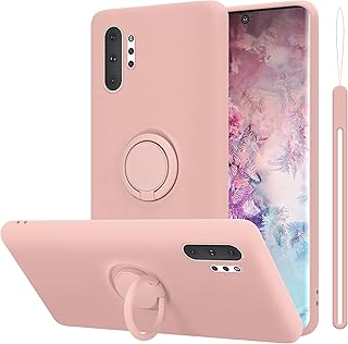 Cadorabo Coque Compatible avec Samsung Galaxy Note 10 Plus en Liquid Pink - Etui pour Téléphone Portable en Silicone TPU S...
