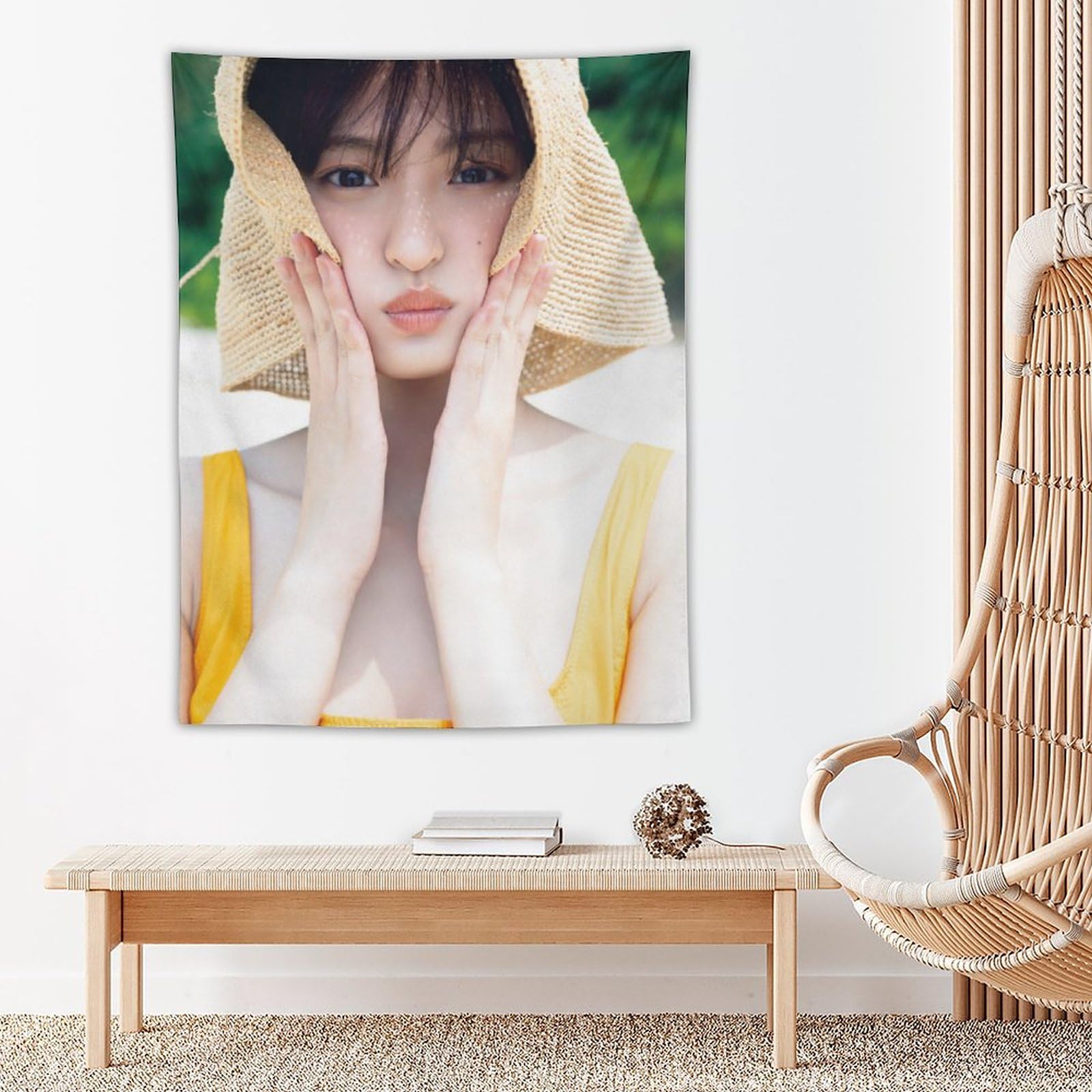 遠藤さくら　タペストリー Amazon.co.jp: 遠藤さくら(乃木坂46)最新グラビア水着画像タペストリー