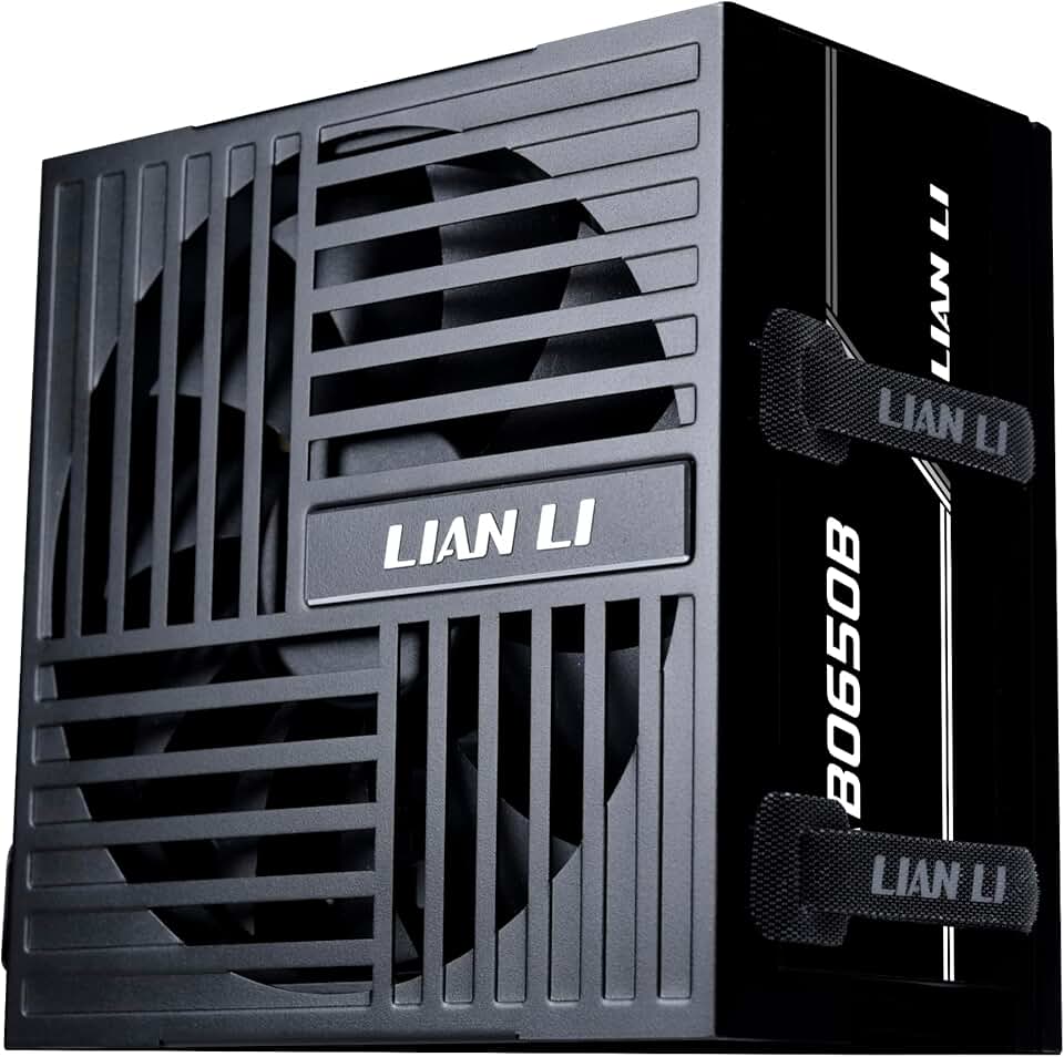 Fonte Lian Li RB650B Preto 650W ATX 80 PLUS Bronze Fan 135mm com Organizadores Integrados ATX 3.1 12VHPWR