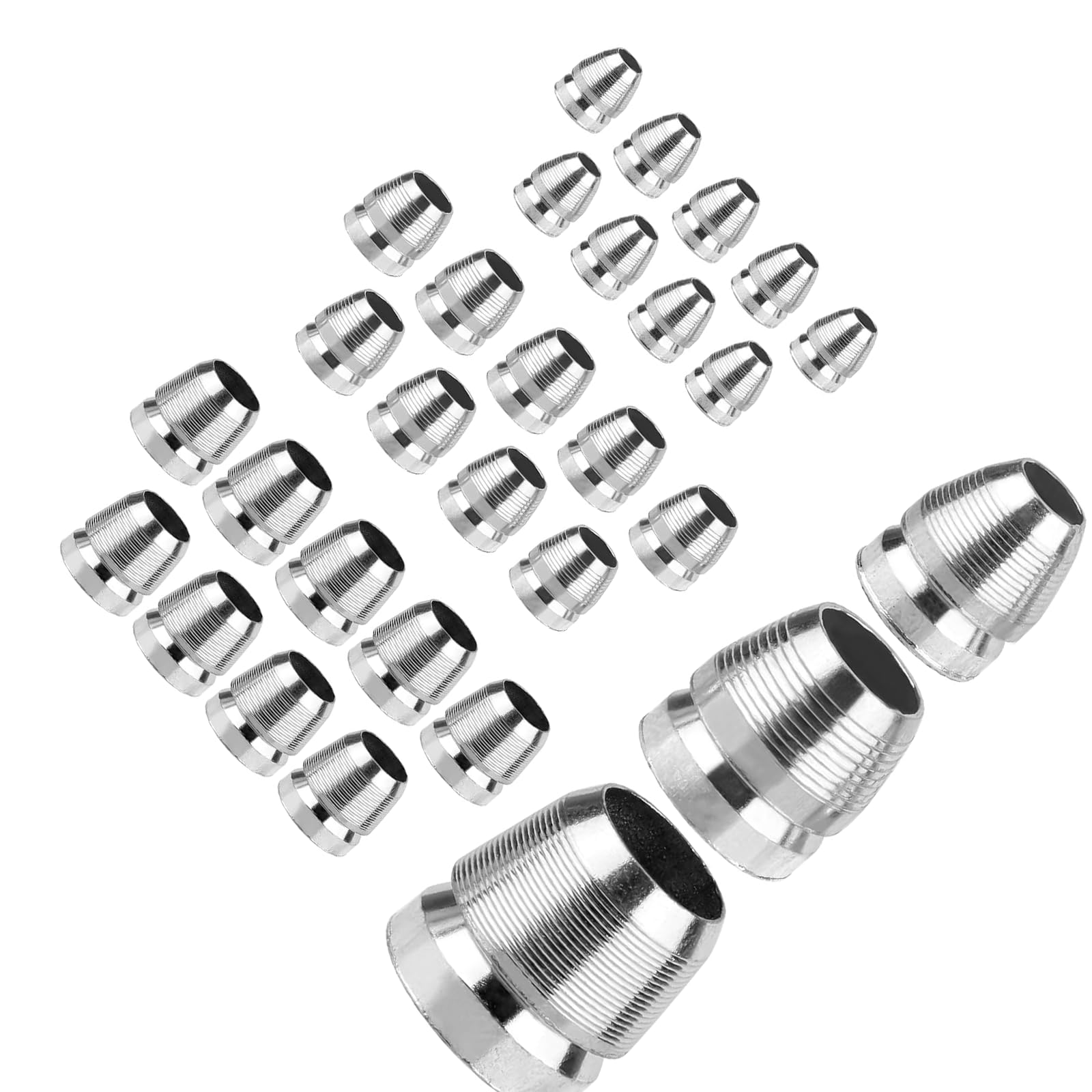 Thatiarry Multicolor Antislip Hammer Handle Fastening Wedges Stainless Steel 3 Size 8Mm 10Mm 12Mm Handle Stabilizer Accessories Round Wedges