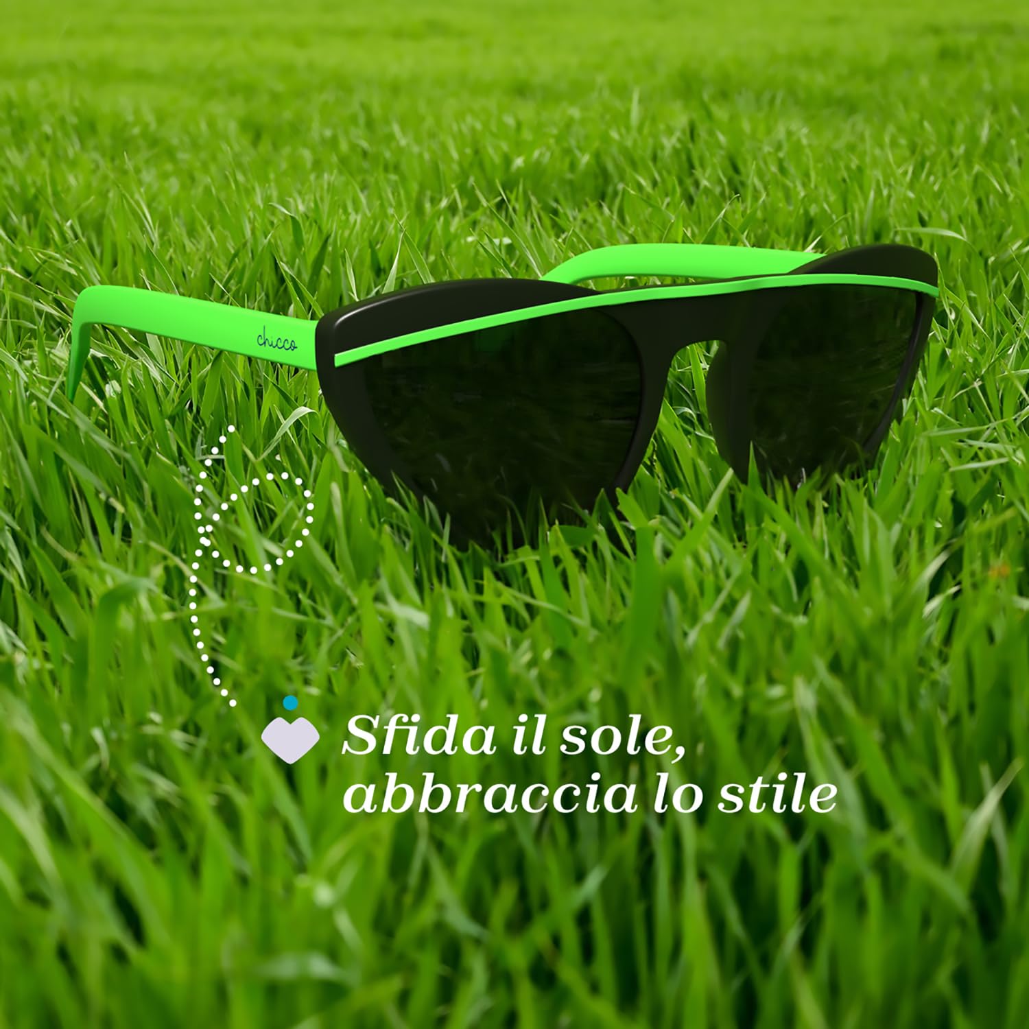 CHICCO Gafas Sol Verde Negro 5Y+