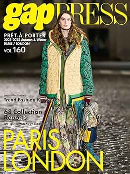 Amazon.co.jp: 2021-2022 A/W gap PRESS vol.160 PARIS/LONDON : gap