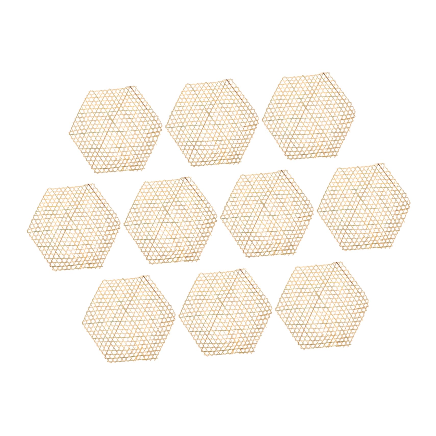 HOMSFOU DIY Weaving Pendants 10pcs Wall Hanging Decor for Kindergarten and Home