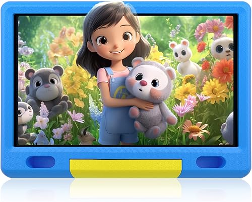 Tableta infantil de 10 pulgadas para niños Android 13 Tablet 6 (2+4) GB 64GB Android Tablet, controles parentales, Kidoz pre-instalado 5000mAh