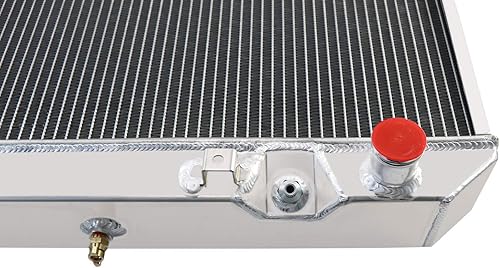 Miniatura 5 de Radiador de aluminio para 1981 1982 1983 Nissan Datsun 280ZX 280Z 2.8L L6 Gas, radiadores de núcleo de 3 filas