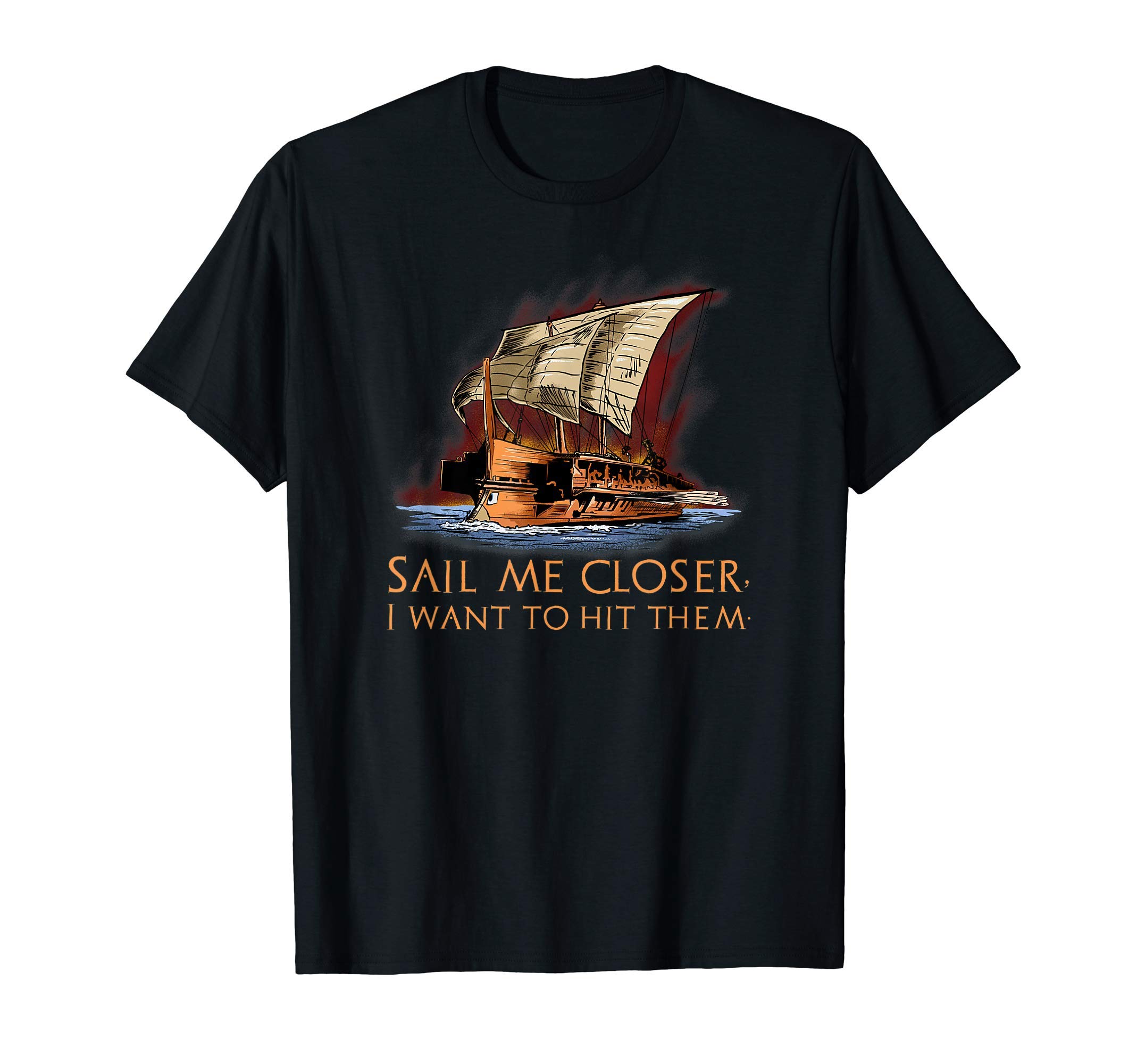 Ancient Greek Trireme - Mediterranean Maritime History T-Shirt