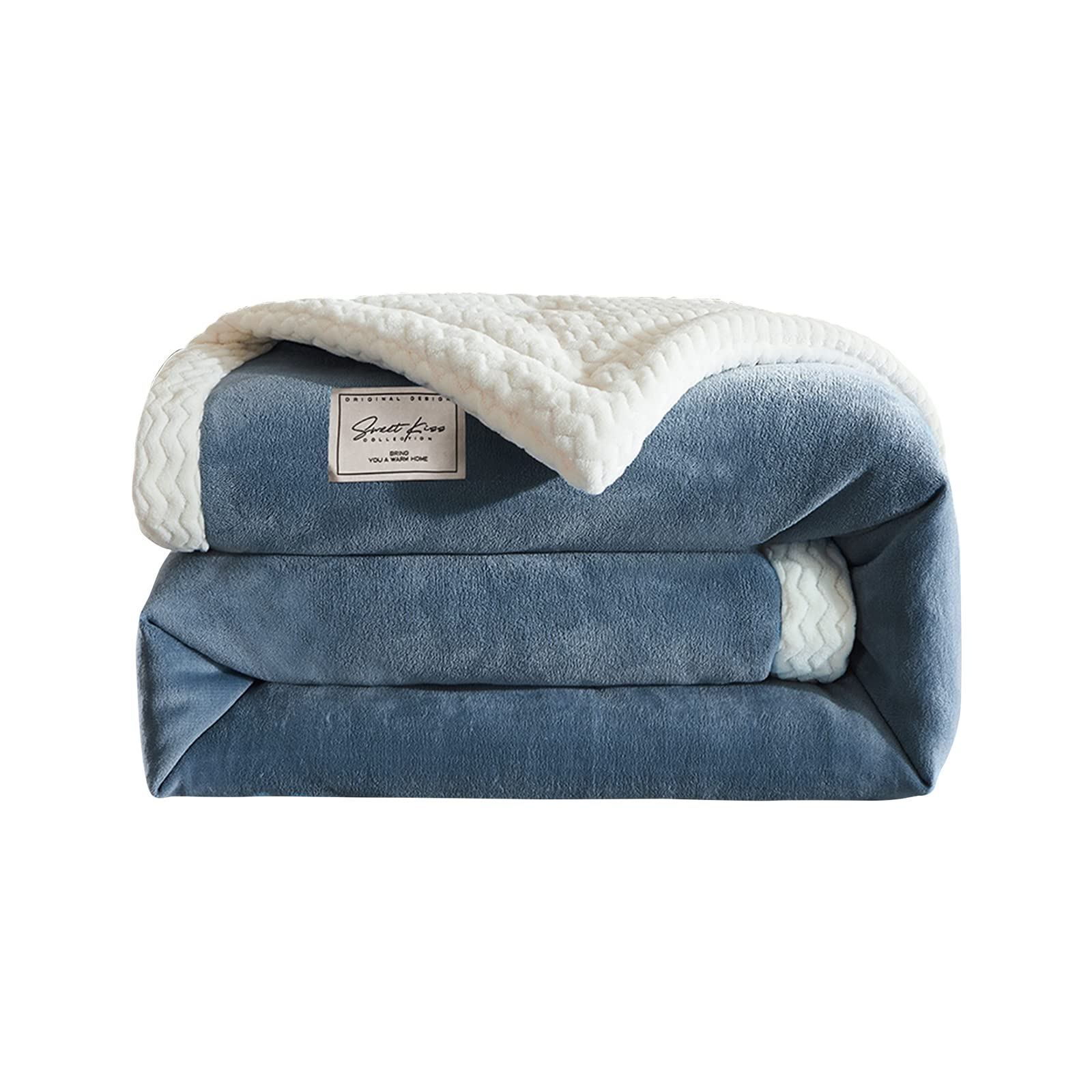 Ergocar Manta, Manta de Doble Cara, Manta Sofa Gruesa, Mantas de Peluche Extra Suaves y Esponjosas, Manta de Decoración Interior, Fácil de Cuidar, para Cama y Sofa