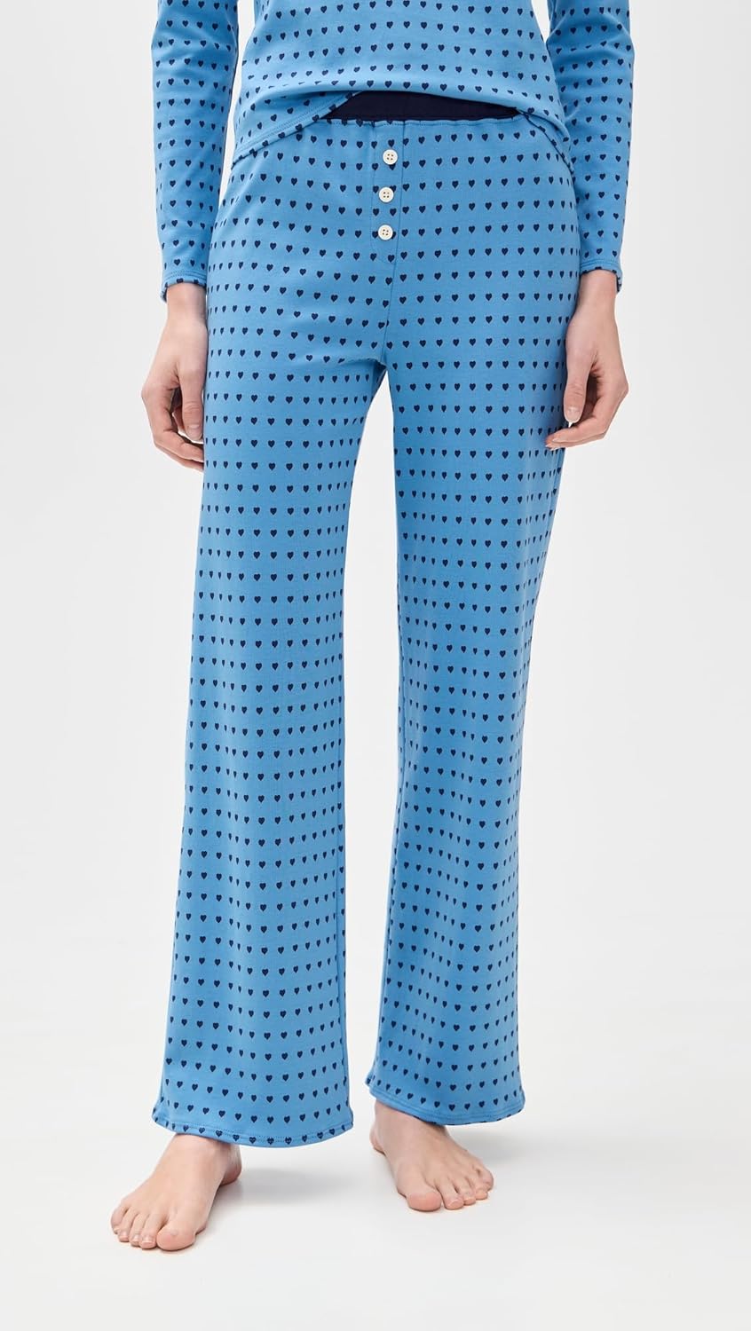 Women's Ellie Pajama Set in Floating Hearts - Image 5