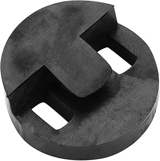 Silenciador de Prática de Violino Mudo de Prática de Alta Qualidade Silenciador Circular Redondo de Borracha para Prática de Violoncelo Acessório de Instrumentos Musicais Preto
