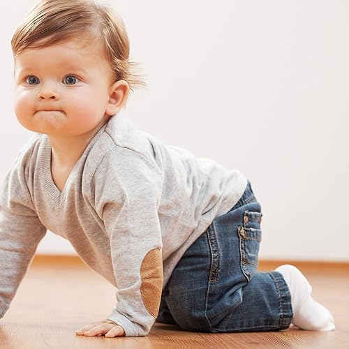 Miniatura 7 de Duufin 18 pares de calcetines para niños y niñas, unisex, de media amortiguación, de algodón, de corte medio, para niños de 1 a 8 años