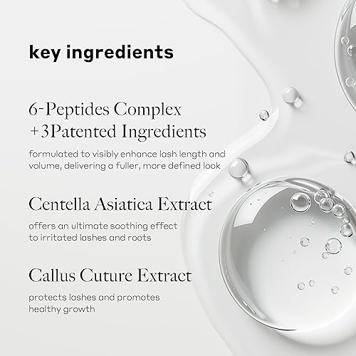 Miniatura 4 de Essential Lash Benefits-Sérum para el crecimiento de pestañas, fórmula avanzada para mejorar las pestañas más largas, más completas y gruesas, 0.24