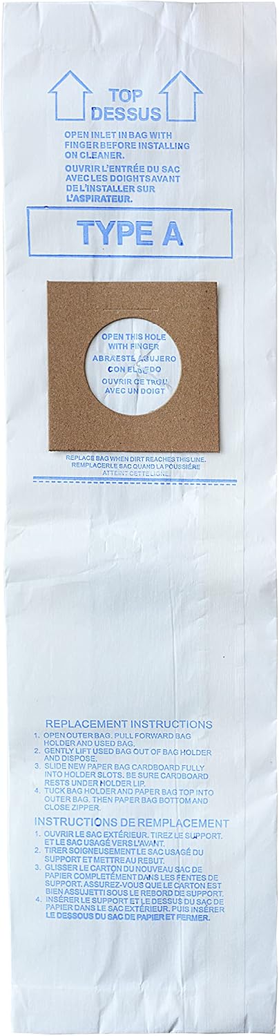 Advantage Hoover A Replacement Upright Vacuum Bags (10 Bags)