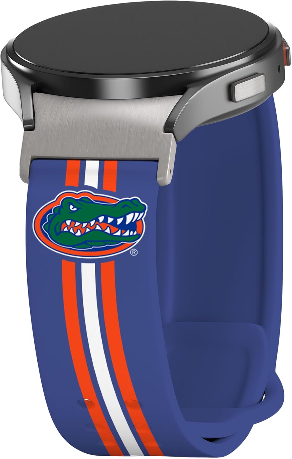 Affinity Bands Florida Gators HD Fitted Watch Band Compatible with Samsung Galaxy Watch 4-7 (Long Stripes)