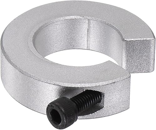 Miniatura 18 de HARFINGTON Juego de collar de eje para riel lineal SBR20, collar de eje de abrazadera con tornillo de ajuste de 0.787 in de diámetro, 1.181 in