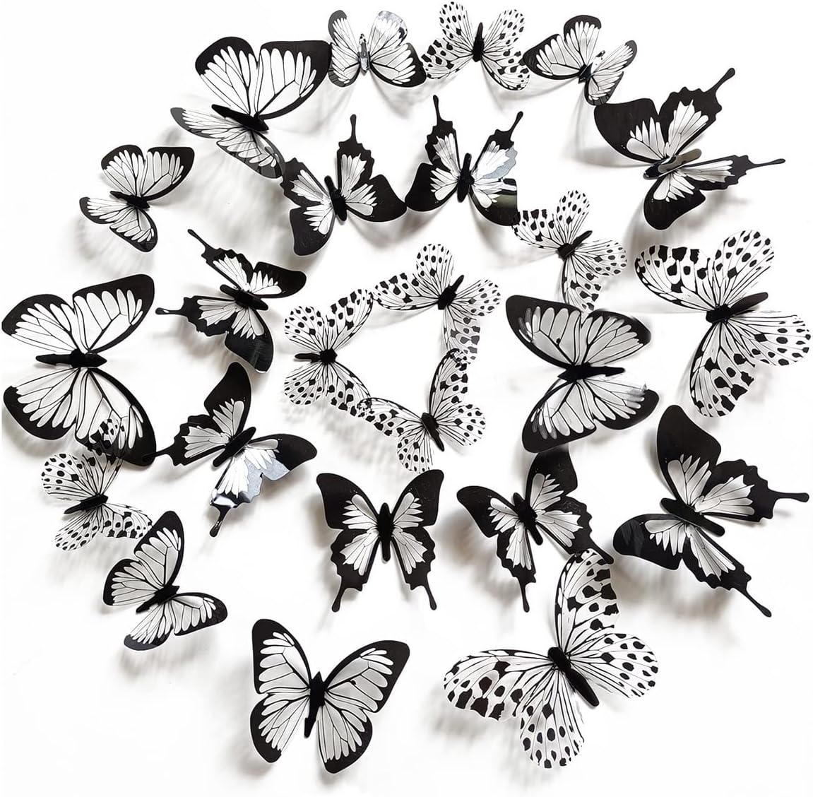 Stickers Papillons Chambre Enfant Fête Lot De 48 Autocollants Muraux Papillons 3D Amovibles - 4 Styles, 3 Tailles (8, 10, 12 Cm) - Or Rose - Décoration Chambre, Fête, Mariage Déco Fête Anniversaire Stickers Papillons Chambre Enfant Fête Lot De 48 Autocollants Muraux Papillons 3D Amovibles - 4 Styles, 3 Tailles (8, 10, 12 Cm) - Or Rose - Décoration Chambre, Fête, Mariage Déco Fête Anniversaire