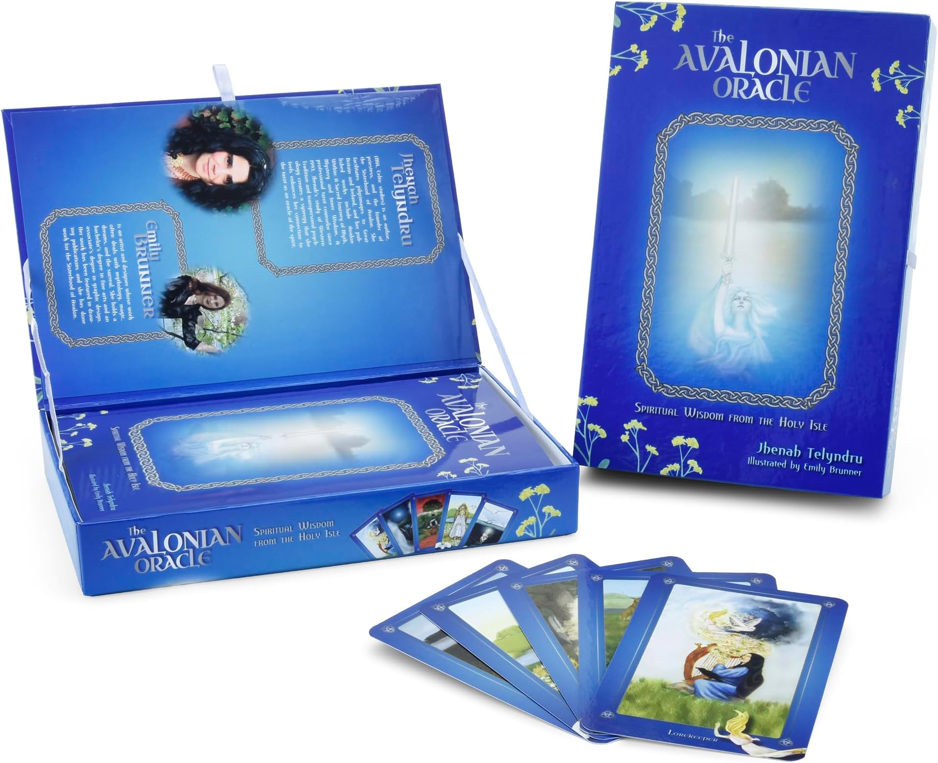 The Avalonian Oracle: Spiritual Wisdom from the Holy Isle (Oracle Kit Box Set with 46 Cards and Guide Book)