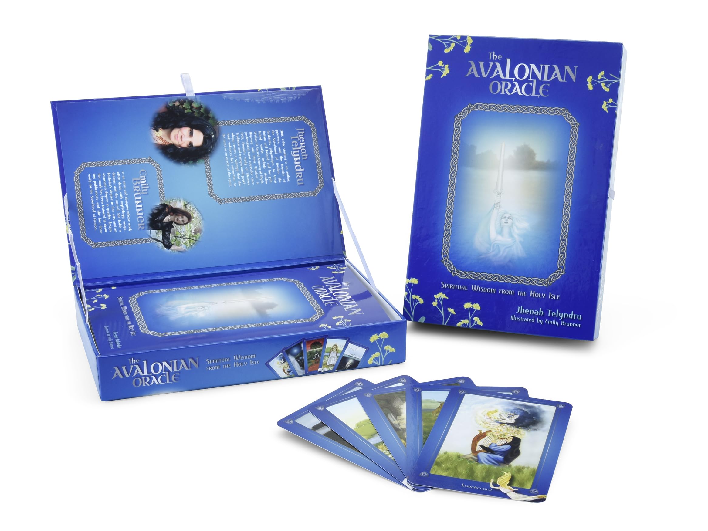The Avalonian Oracle: Spiritual Wisdom from the Holy Isle (Oracle Kit Box Set with 46 Cards and Guide Book)