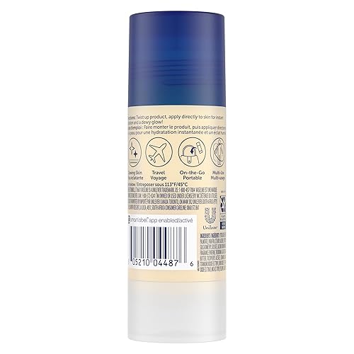 Miniatura 2 de Unilever Vaseline Cocoa Shimmer Jelly Stick GLOW UP Luminizador corporal para piel radiante húmeda de 14 onzas 3 unidades