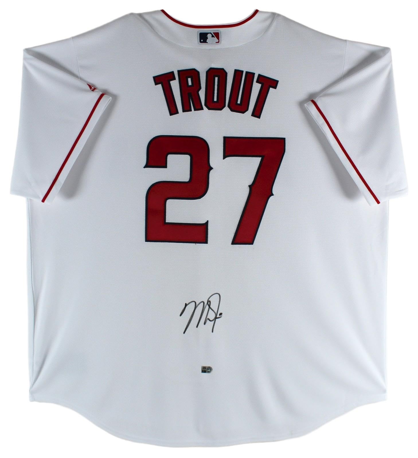 Amazon.com: Angels Mike Trout Signed Majestic Cool Base Jersey MLB