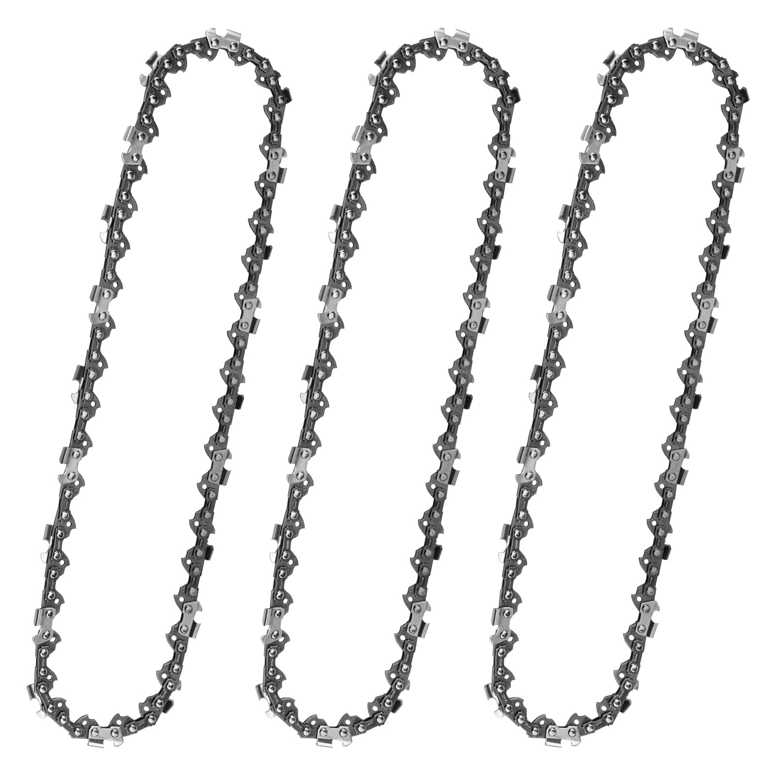 10 inch Chainsaw Chain Replacement for Remington RM1015P,RM1015SP,RM1025P,RM1025SPS, RM1035P,Pole Saw Chain,40 Drive Links 0.050