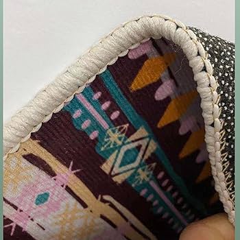 ラグ ラグマット カーペット じゅうたん モケット織 北欧 モダン インテリア ラグ マット リビング コットン シンメトリー柄 ダイヤ ボーダー