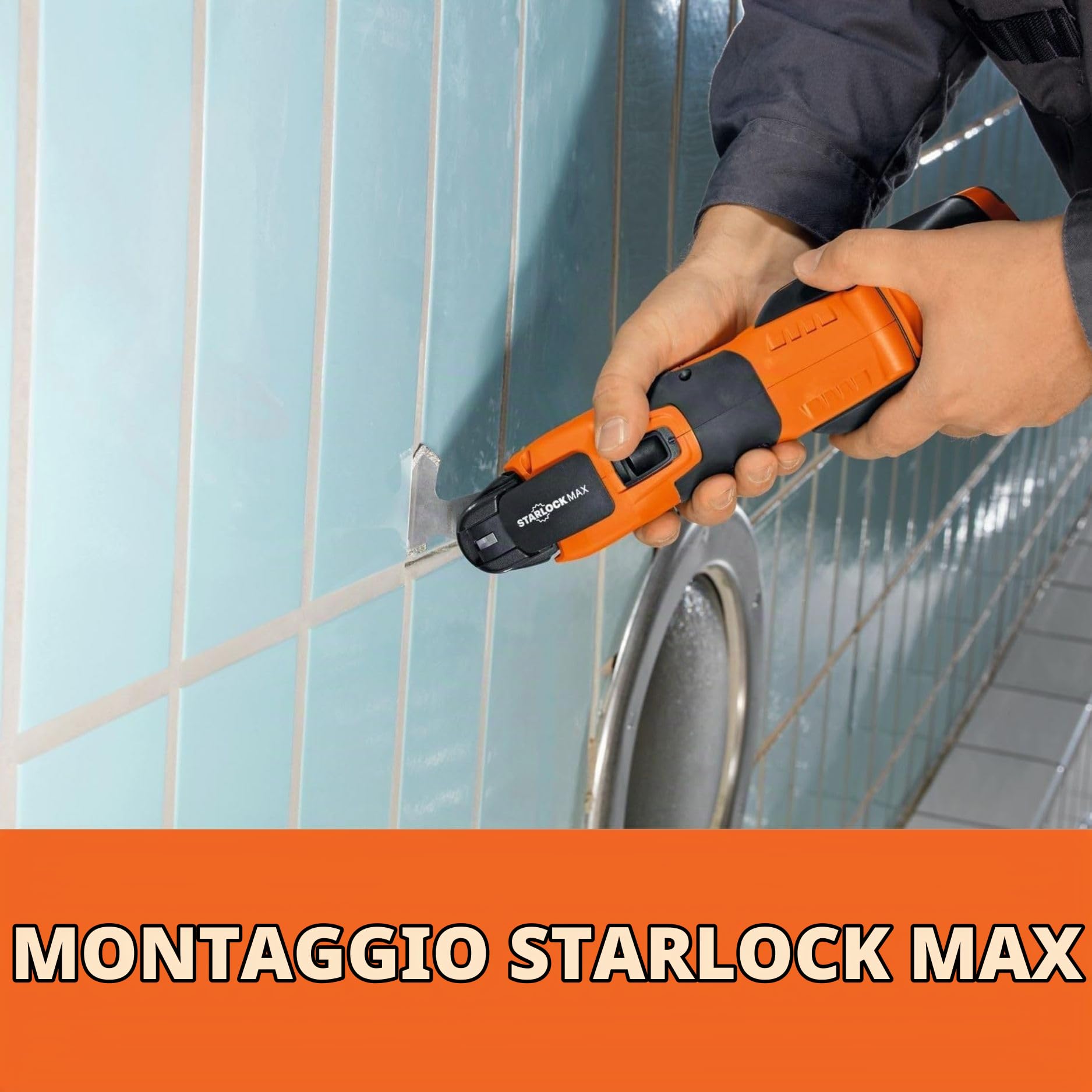 FEIN Lama diamantata, Attacco StarlockMax, Conf. 1 pz., Lama segmentata con larghezza di taglio 1,2 mm, Extra sottile